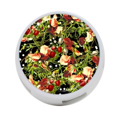 Fruit Blossom Black 4-port Usb Hub (one Side) by snowwhitegirl