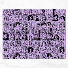 Lilac Yearbok Rectangular Jigsaw Puzzl by snowwhitegirl