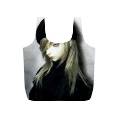 Black Angel Full Print Recycle Bag (s) by snowwhitegirl