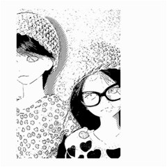 Twins Small Garden Flag (two Sides) by snowwhitegirl