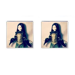 Forest Queen Cufflinks (square) by snowwhitegirl