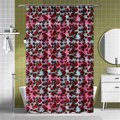 Lazy Cat Ombre Pattern Shower Curtain 48  X 72  (small)  by snowwhitegirl