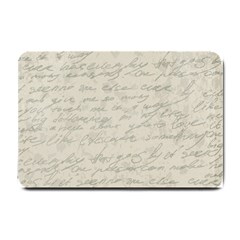 Handwritten Letter 2 Small Doormat  by vintage2030