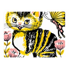 Cat 1348502 1920 Double Sided Flano Blanket (mini)  by vintage2030