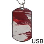 Turmoil Dog Tag USB Flash (Two Sides) Back