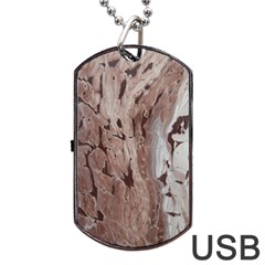Bats Dog Tag Usb Flash (two Sides) by WILLBIRDWELL