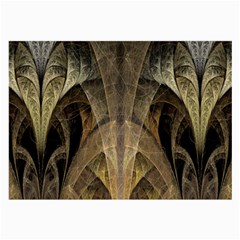 Fractal Art Graphic Design Image Large Glasses Cloth (2-side) by Sapixe