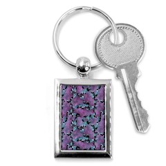 Modern Abstract Texture Pattern Key Chains (rectangle)  by dflcprints