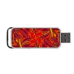 Colorful Abstract Ethnic Style Pattern Portable USB Flash (Two Sides) Front