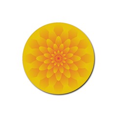 Flower Drink Coasters 4 Pack (round) by DarkGlow