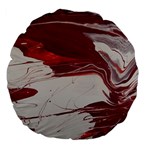 TURMOIL Large 18  Premium Flano Round Cushions Front