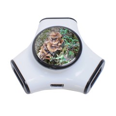 Abstract Of Mushroom 3-port Usb Hub by canvasngiftshop