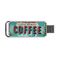 Delicious Coffee Portable Usb Flash (one Side) by snowwhitegirl