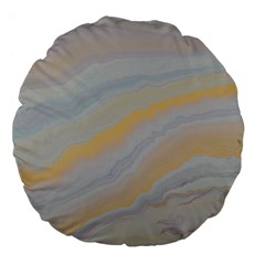 Sunshine Large 18  Premium Flano Round Cushions by WILLBIRDWELL