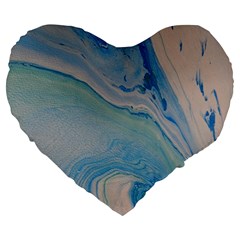 Pacific Large 19  Premium Heart Shape Cushions by WILLBIRDWELL