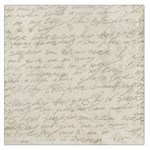 Handwritten Letter 2 Large Satin Scarf (Square) Front