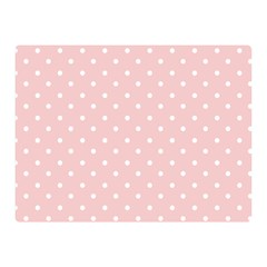 Little  Dots Pink Double Sided Flano Blanket (mini)  by snowwhitegirl