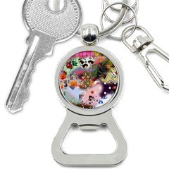 Pattern Patchwork Bottle Opener Key Chains by snowwhitegirl
