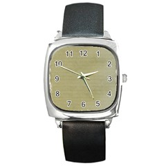 Old Letter Square Metal Watch by vintage2030