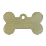 Old Letter Dog Tag Bone (Two Sides) Back