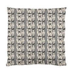 Vintage Girl With Basket Comic Standard Cushion Case (one Side) by snowwhitegirl