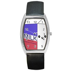 Kawaii Milk Barrel Style Metal Watch by snowwhitegirl