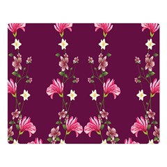 New Motif Design Textile New Design Double Sided Flano Blanket (large)  by Simbadda