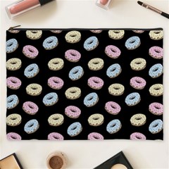 Donuts Pattern Cosmetic Bag (xxxl) by Valentinaart