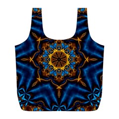 Pattern Abstract Background Art Full Print Recycle Bag (l) by Celenk