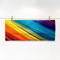 Rainbow Hand Towel by NSGLOBALDESIGNS2