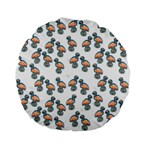 Flaming Gogo Standard 15  Premium Flano Round Cushions Back