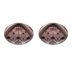 Pattern Decoration Art Architecture Cufflinks (oval) by Nexatart