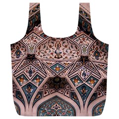 Pattern Decoration Art Architecture Full Print Recycle Bag (xl) by Nexatart