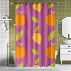 Seamlessly Pattern Fruits Fruit Shower Curtain 48  X 72  (small)  by Nexatart