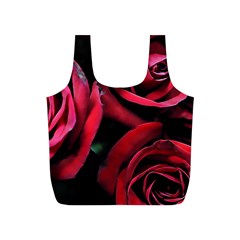 Red Roses Full Print Recycle Bag (s) by bloomingvinedesign