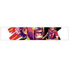 Mo Salah The Egyptian King Large Flano Scarf  by 2809604