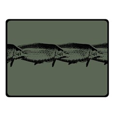 Carp Fish Fleece Blanket (small) by kunstklamotte023
