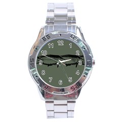 Carp Fish Stainless Steel Analogue Watch by kunstklamotte023