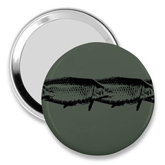 Carp Fish 3  Handbag Mirrors by kunstklamotte023