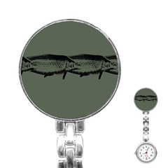 Carp Fish Stainless Steel Nurses Watch by kunstklamotte023