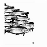 carp fish Small Garden Flag (Two Sides) Back