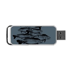 Carp Fish Portable Usb Flash (two Sides) by kunstklamotte023
