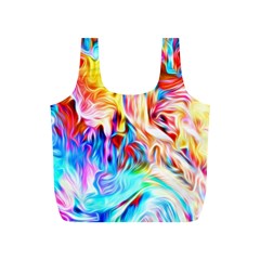 Background Drips Fluid Colorful Full Print Recycle Bag (s) by Sapixe