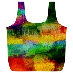 Pattern Texture Background Color Full Print Recycle Bag (xl) by Sapixe