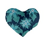 Graphic Design Wallpaper Abstract Standard 16  Premium Flano Heart Shape Cushions Front