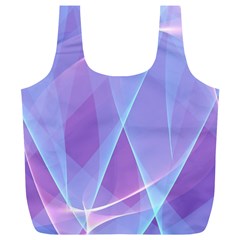 Background Light Glow Abstract Art Full Print Recycle Bag (xl) by Sapixe