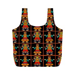 Egyptian Full Print Recycle Bag (m) by ArtworkByPatrick