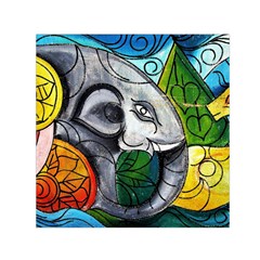 Graffiti The Art Of Spray Mural Small Satin Scarf (square) by Sapixe