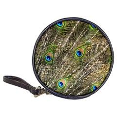 Peacock Feathers Color Plumage Green Classic 20-cd Wallets by Sapixe