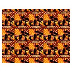 Surfing Double Sided Flano Blanket (medium)  by ArtworkByPatrick
